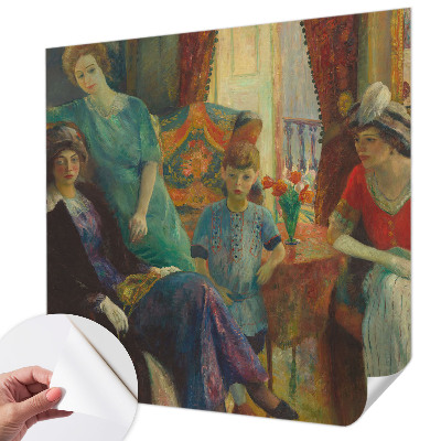 Removable wall mural wallpaper Classic elegance