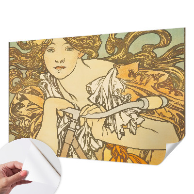 Peel and stick wall mural for living room Spring elegance