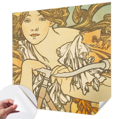 Peel and stick wall mural for living room Spring elegance