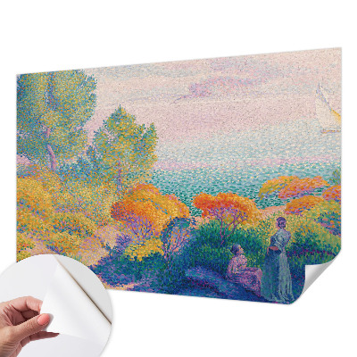 Nursery wall mural Seaside landscape