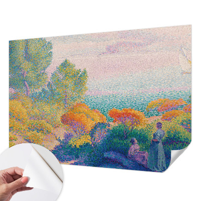 Nursery wall mural Seaside landscape