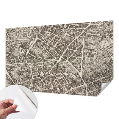 Peel and stick wall mural Urban maze