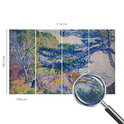 Stick-on wall mural Impressionist landscape
