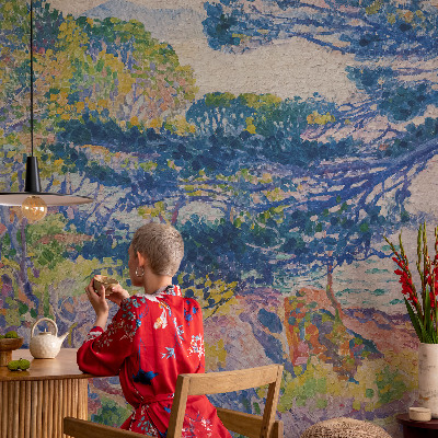 Stick-on wall mural Impressionist landscape