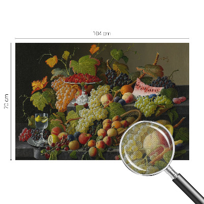 Removable wall mural wallpaper Fruit composition