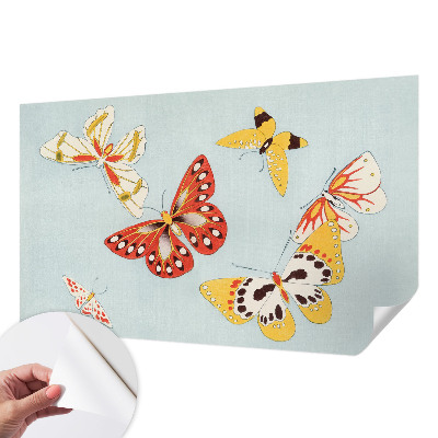Nursery wall mural Artistic butterflies