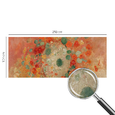 3D photo wallpaper mural Abstract flowers