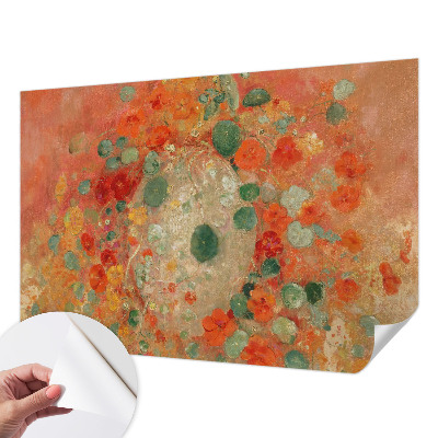 3D photo wallpaper mural Abstract flowers
