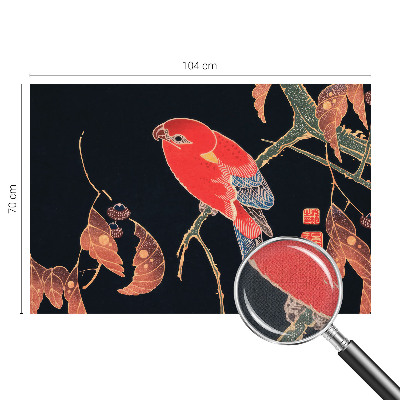 Nursery wall mural Exotic bird