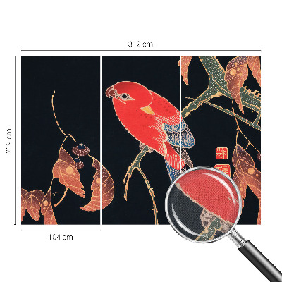 Nursery wall mural Exotic bird