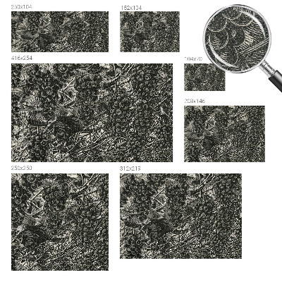 Children's wall mural Grape print