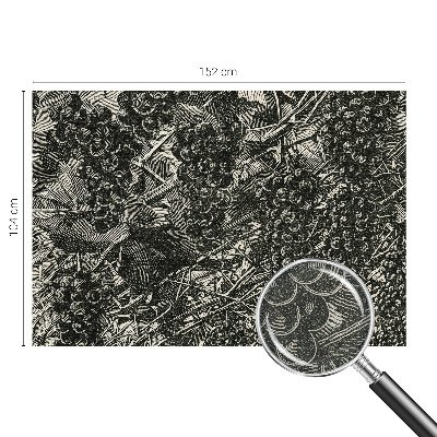 Children's wall mural Grape print