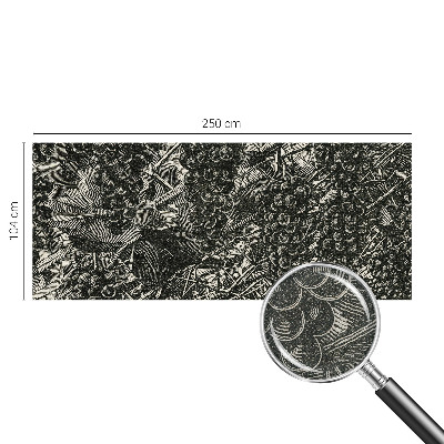 Children's wall mural Grape print