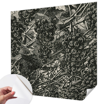 Children's wall mural Grape print