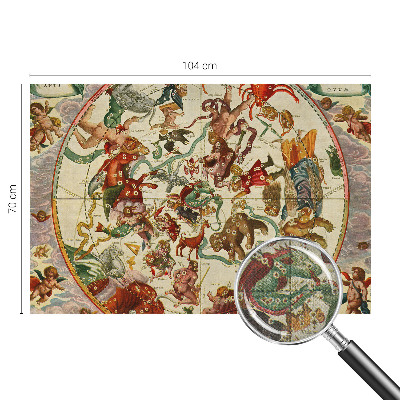 3D photo wallpaper mural Star compositions