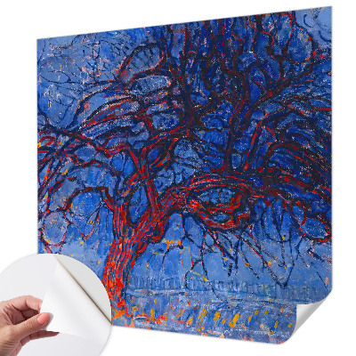 Peel and stick wall mural for bedroom Flame Tree