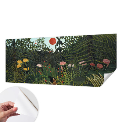 Removable wall mural wallpaper Exotic landscape