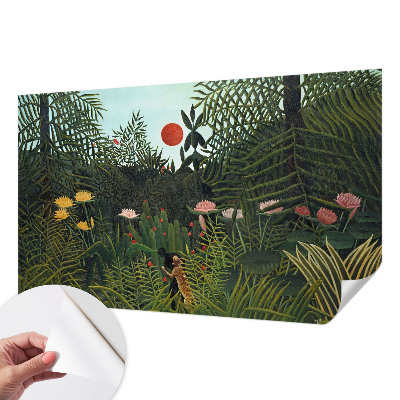 Removable wall mural wallpaper Exotic landscape