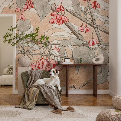 Peel and stick wall mural Floral harmony