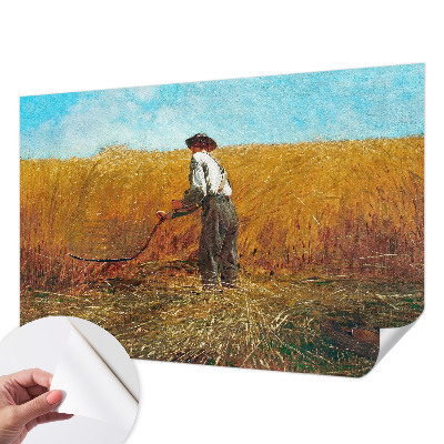 Peel-and-stick wall mural featuring the 