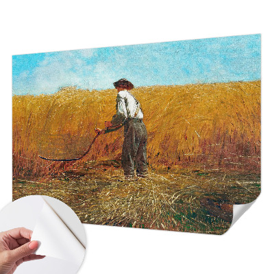 Peel-and-stick wall mural featuring the 