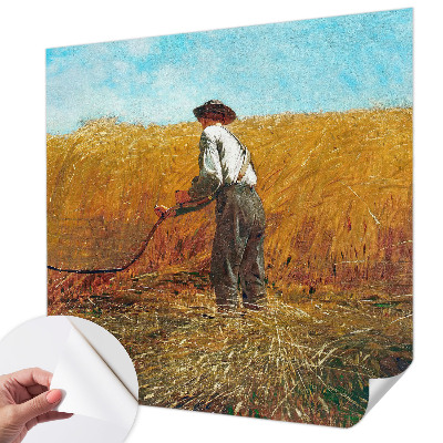 Peel-and-stick wall mural featuring the 