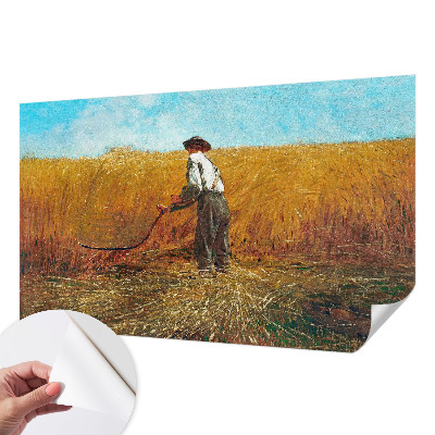 Peel-and-stick wall mural featuring the 