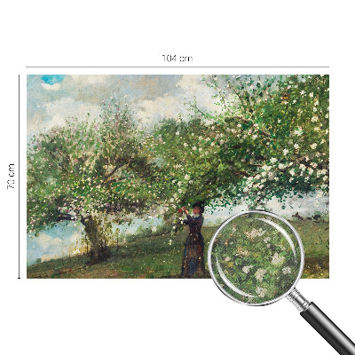 3D photo wallpaper mural Spring scene