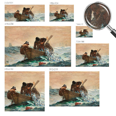Nursery wall mural with a sea adventure motif