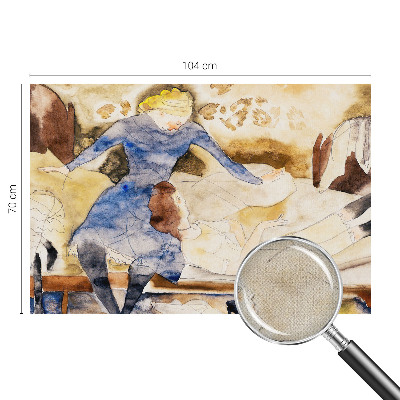 Children's wall mural Feminine peace