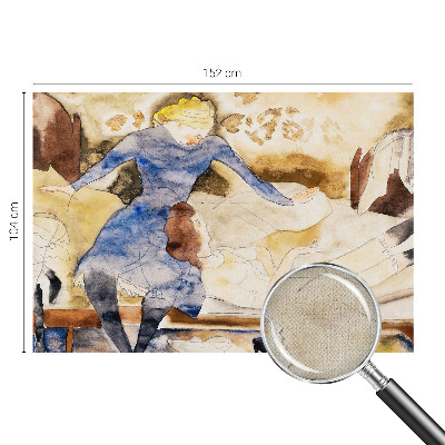 Children's wall mural Feminine peace