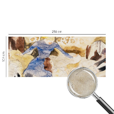 Children's wall mural Feminine peace