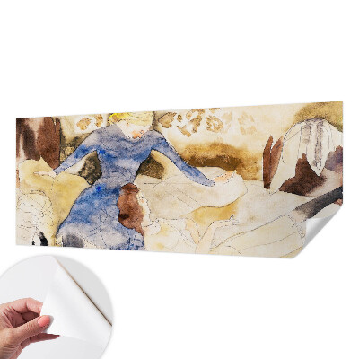 Children's wall mural Feminine peace