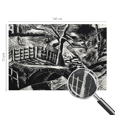 Self-adhesive wall mural Architectural landscape