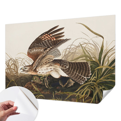 Peel and stick wall mural for living room Winged Beauty
