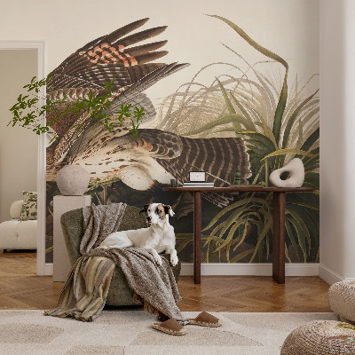 Peel and stick wall mural for living room Winged Beauty