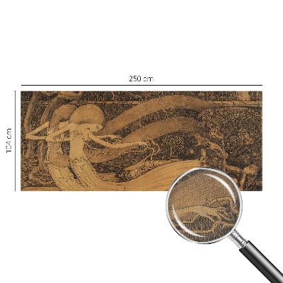 Nursery wall mural Surrealistic characters