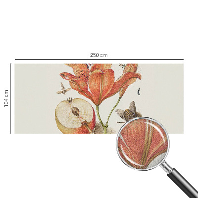 Self-adhesive wall mural Botanical illustration