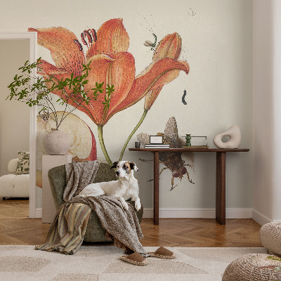 Self-adhesive wall mural Botanical illustration