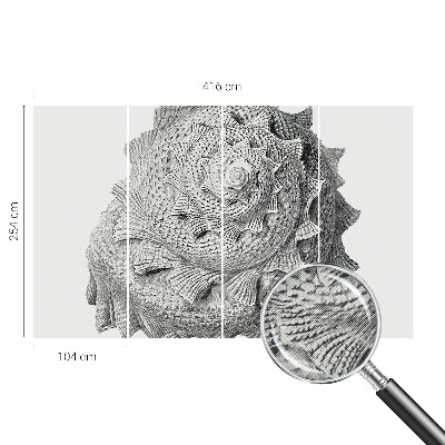 Nursery wall mural The art of nature