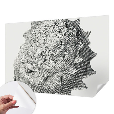 Nursery wall mural featuring The Art of Nature design