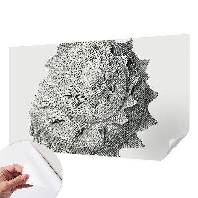 Nursery wall mural featuring The Art of Nature design