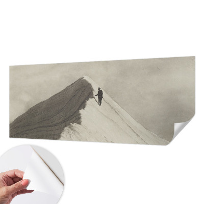 Baby room wall mural Lone climber