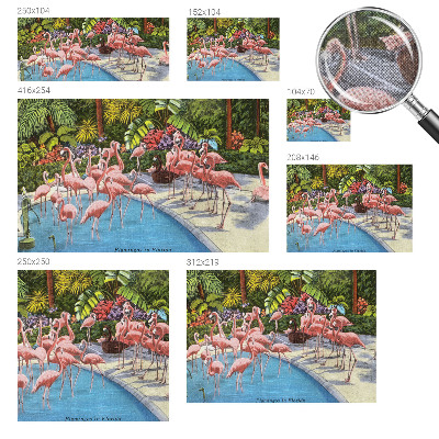 Stick-on wall mural Exotic scene