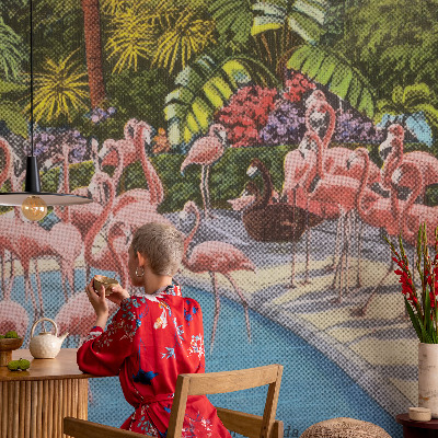 Stick-on wall mural Exotic scene
