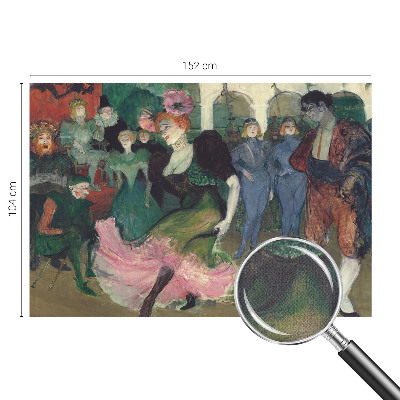 Peel and stick wall mural for bedroom featuring a ballroom dancing scene