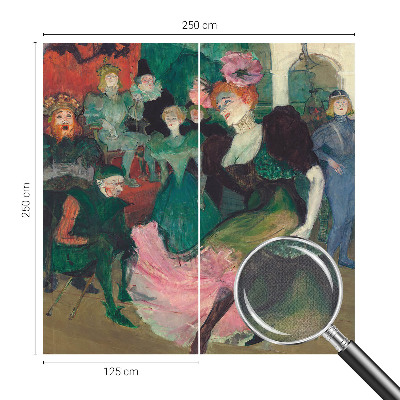 Peel and stick wall mural for bedroom Ballroom dancing