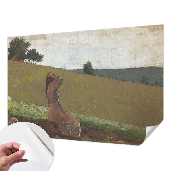 3D photo wallpaper mural with a quiet scene