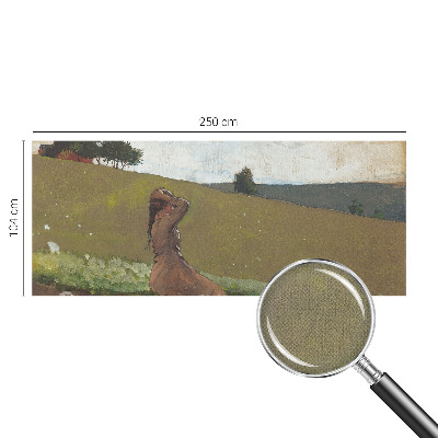 3D photo wallpaper mural with a quiet scene