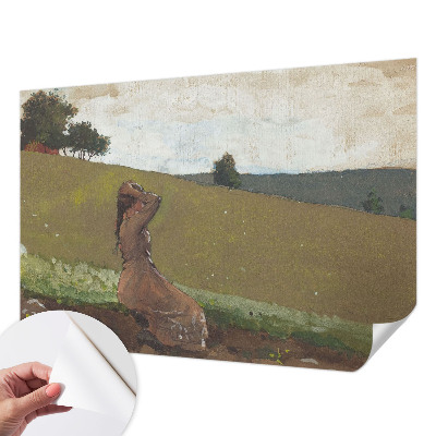 3D photo wallpaper mural with a quiet scene